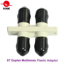 St дуплексный многомодовый пластиковый стандартный волоконно-оптический адаптер